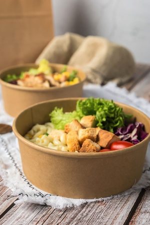 Kraft Round Soup Bowl Kraft Round Soup Bowl
